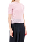 MRZ short-sleeved knit top for