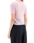 MRZ short-sleeved knit top for