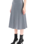 MRZ flared knit skirt