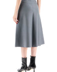 MRZ flared knit skirt