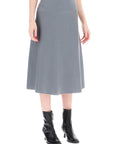 MRZ flared knit skirt