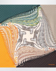 Ferragamo Silk scarf Madras print