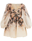 Zimmermann floral mini dress illustr