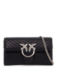 Pinko love bag chevron crossbody bag