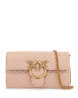 Pinko love bag chevron crossbody bag