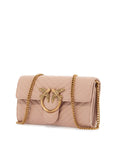 Pinko love bag chevron crossbody bag