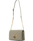 Pinko love click big chevron bag