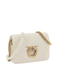 Pinko love click mini chevron bag