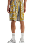 Versace silk bermuda shorts 'cup of