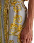 Versace silk bermuda shorts 'cup of