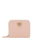 Pinko leather zip-around wallet