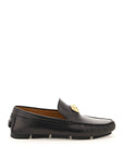 Versace la medusa leather loafers