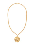 Versace biggie medusa necklace