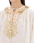 Zimmermann "ramie blouse made