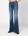 Mother The Doozy Fray flared jeans