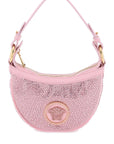 Versace repeat mini hobo bag with crystals