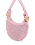 Versace repeat mini hobo bag with crystals