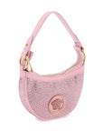 Versace repeat mini hobo bag with crystals