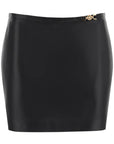 Versace medusa '95 leather mini skirt