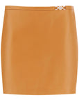 Versace medusa '95 leather mini skirt