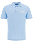 Versace short-sleeved polo shirt with logo