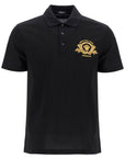 Versace short-sleeved polo shirt with