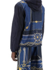 versace nautical hooded jacket