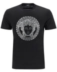 Versace medusa crystal embellished t