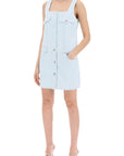 Versace "medusa mini denim dress