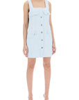 Versace "medusa mini denim dress