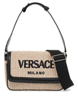 versace milano raffia bag