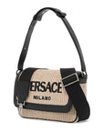 versace milano raffia bag