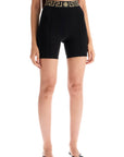 Versace "sporty shorts with greek band