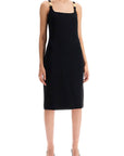 Versace stretch cady sheath dress