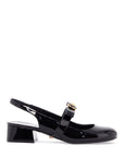 Versace gianni ribbon slingback