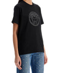 Versace medusa embroidered t-shirt