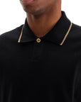 Versace cotton piquã© polo shirt