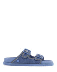 Birkenstock 1774 arizona denim slide sand