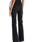 Y Project bootcut jeans with criss-cross