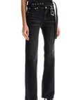 Y Project bootcut jeans with criss-cross