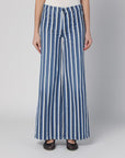 Mother Jeans The Patch Pocket Twister Sneak striped