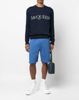 Alexander McQueen Sweaters Blue