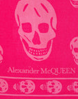 Alexander McQueen Scarfs Fuchsia