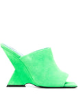 The Attico Sandals Green