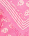 Alexander McQueen Scarfs Pink