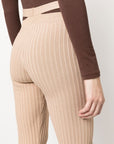 Andrea Adamo Trousers Brown