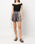 Erika Cavallini Semi-Couture Shorts MultiColour