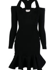 Alexander McQueen Dresses Black