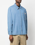 Lanvin Shirts Clear Blue