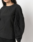 Erika Cavallini Semi-Couture Top Black